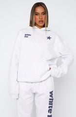 From The Archives Freya Oversized Hoodie Grey Marle