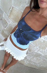 Don't Fit In Tank Top Blue
