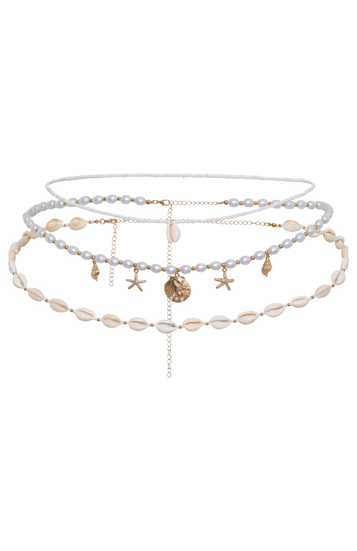 Haruko Body Chain White